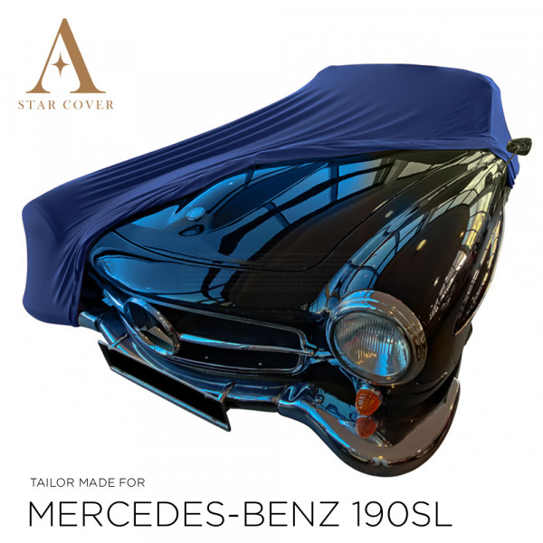 Mercedes-Benz 190SL Convertible Indoor Cover  - Blue