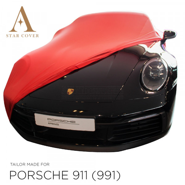 Porsche 911 991 Convertible 2011-2018 Aerokit Indoor Cover - Red