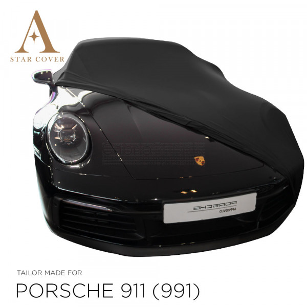 Porsche 911 991 Convertible 2011-2018 Aerokit Indoor Cover  - Black