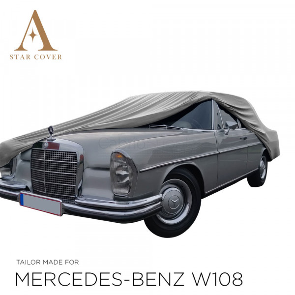 Mercedes-Benz R107SL Indoor Car Cover - Silvergrey