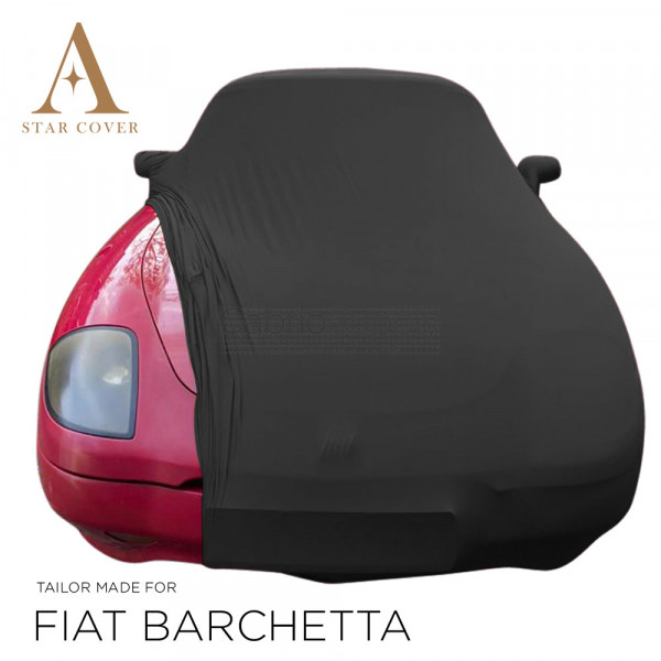 Fiat Barchetta Indoor Cover - Mirror Pockets - Black