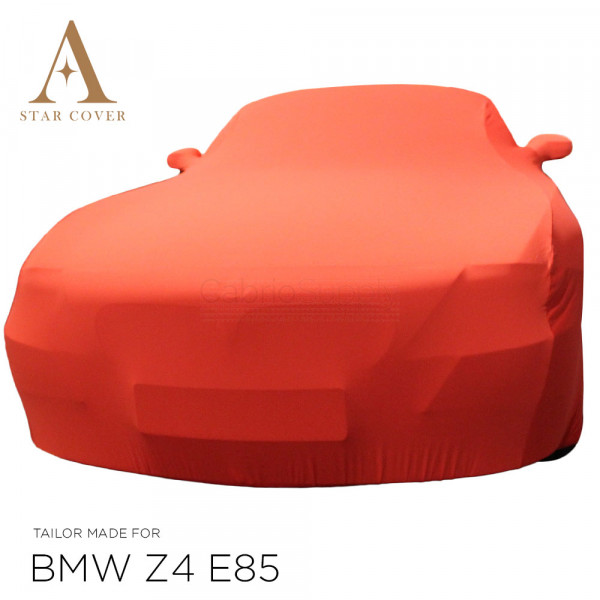 BMW Z4 (E85) 2003-2009 - Indoor Car Cover - Mirror Pockets - Red