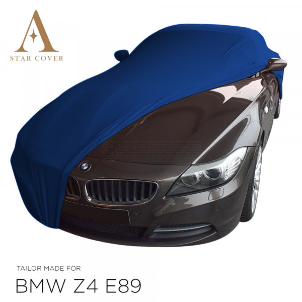 BMW Z4 (E89) 2009-2016 - Indoor Car Cover - Mirror Pockets - Blue