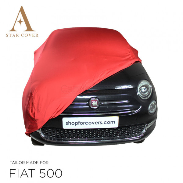 Fiat 500 500C - Indoor Car Cover - Red