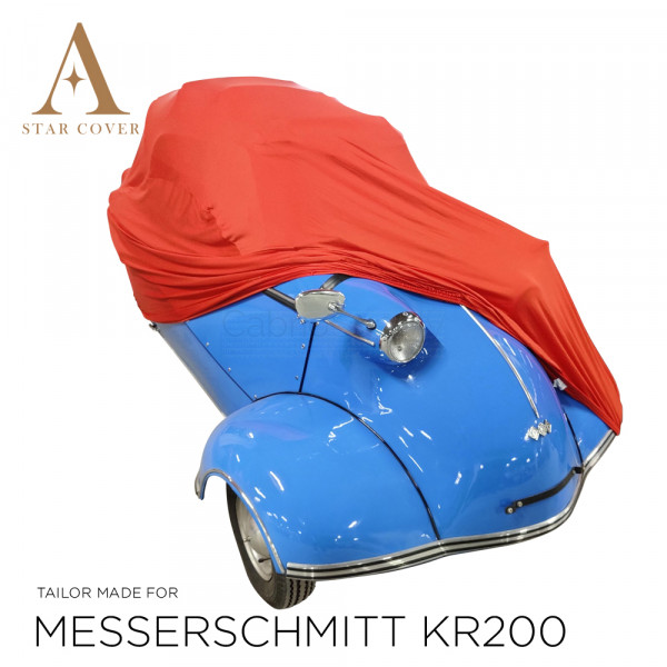Messerschmitt Kabinenroller KR200 1955-1964 - Indoor Car Cover - Red