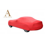 Fiat 124 Spider - Indoor Car Cover - with Print - Red