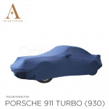 Porsche 911 930 Turbo 1975-1989 Cover  - Blue - Mirror Pockets