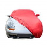 Porsche 911 996 1998-2004 without Aerokit Cover  - Mirror pockets - Red