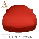 Porsche Cayman 987 Cover - Tailored - Red