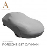 Porsche Cayman 987 Cover - Tailored - Silvergrey