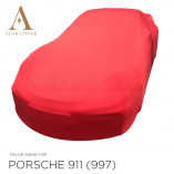 Porsche 911 997 2005-2011 with Aerokit Indoor Cover  - Red