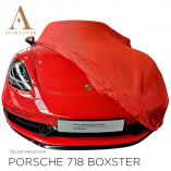 Porsche Boxster 718 Indoor Cover - Red