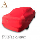 Saab 9-3 YS3F Convertible Indoor Cover - Tailored - Red