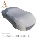 Porsche Boxster 981 Indoor Cover - Silvergrey