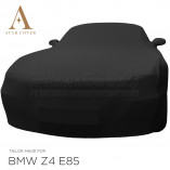 BMW Z4 (E85) 2003-2009 - Indoor Car Cover - Mirror Pockets - Black