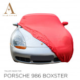 Porsche Boxster 986 Indoor Cover - Mirror Pockets - Red