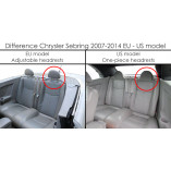 Chrysler Sebring Wind Deflector - 2007-2010 & Lancia Flavia 2012-2014