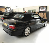 BMW Series 3 E36 OEM Sonnenland A5 Hood + Rear Window with Zipper - Without Side Pockets - Black 1996-2000