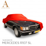Mercedes-Benz R107 SL Indoor Cover  - Red