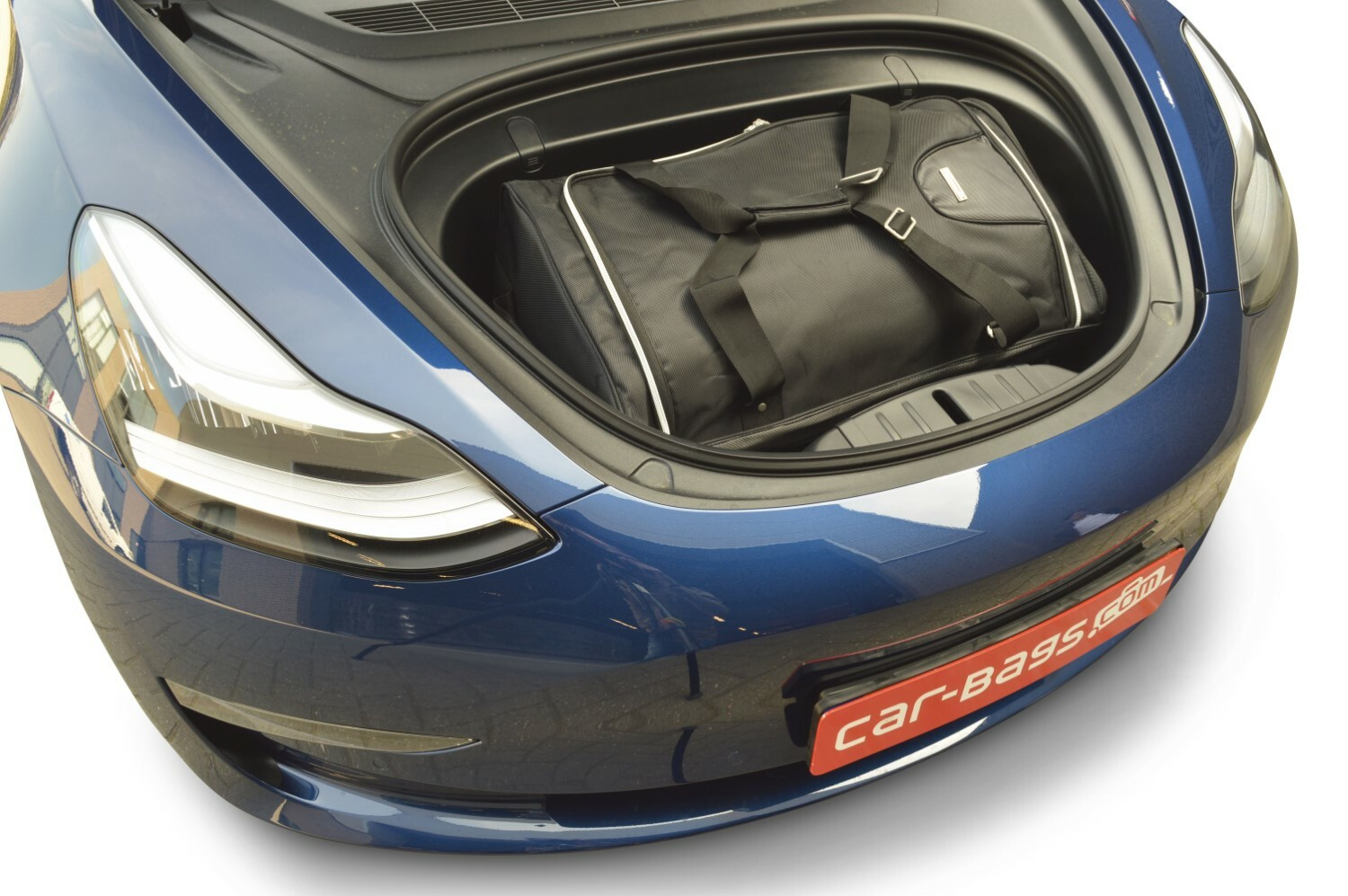 Tesla Model 3: Taschensets für Kofferraum + Frunk