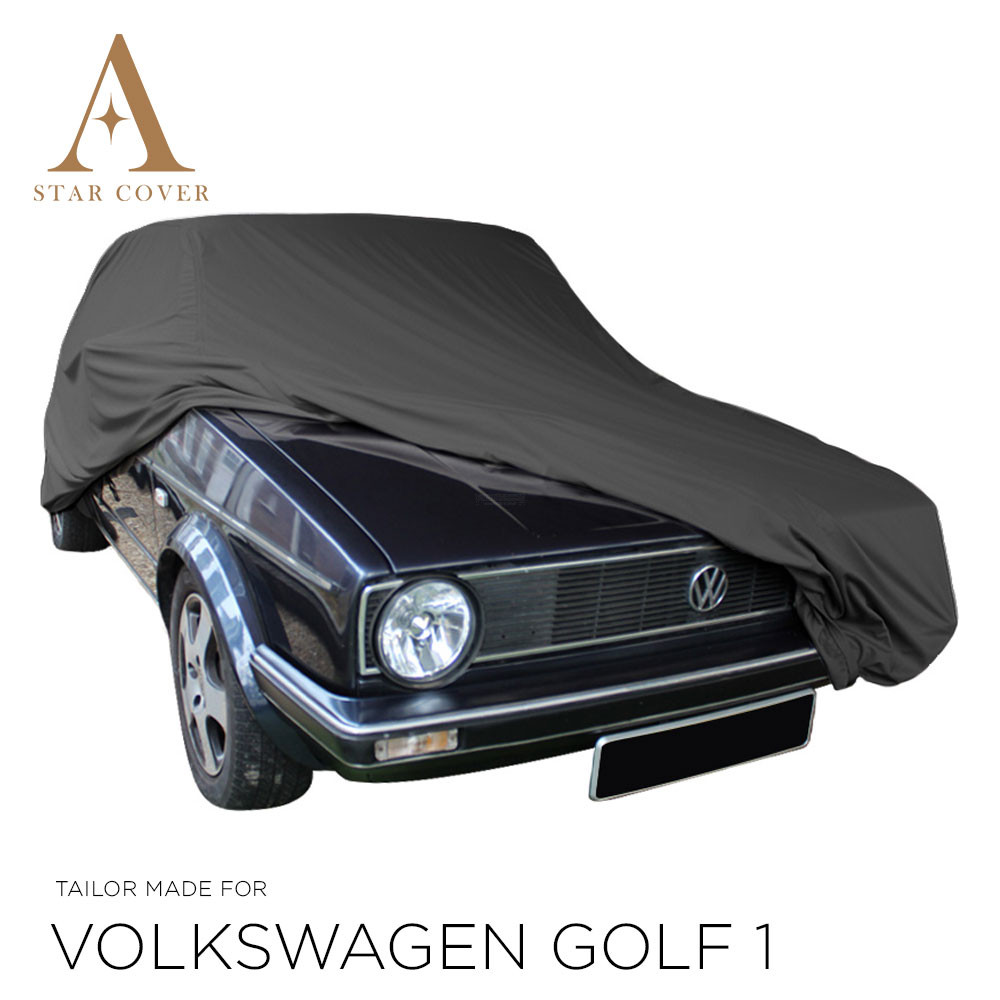 Volkswagen Rabbit (Golf 1) Convertible 1979-1993 - Outdoor Car Cover -  Black