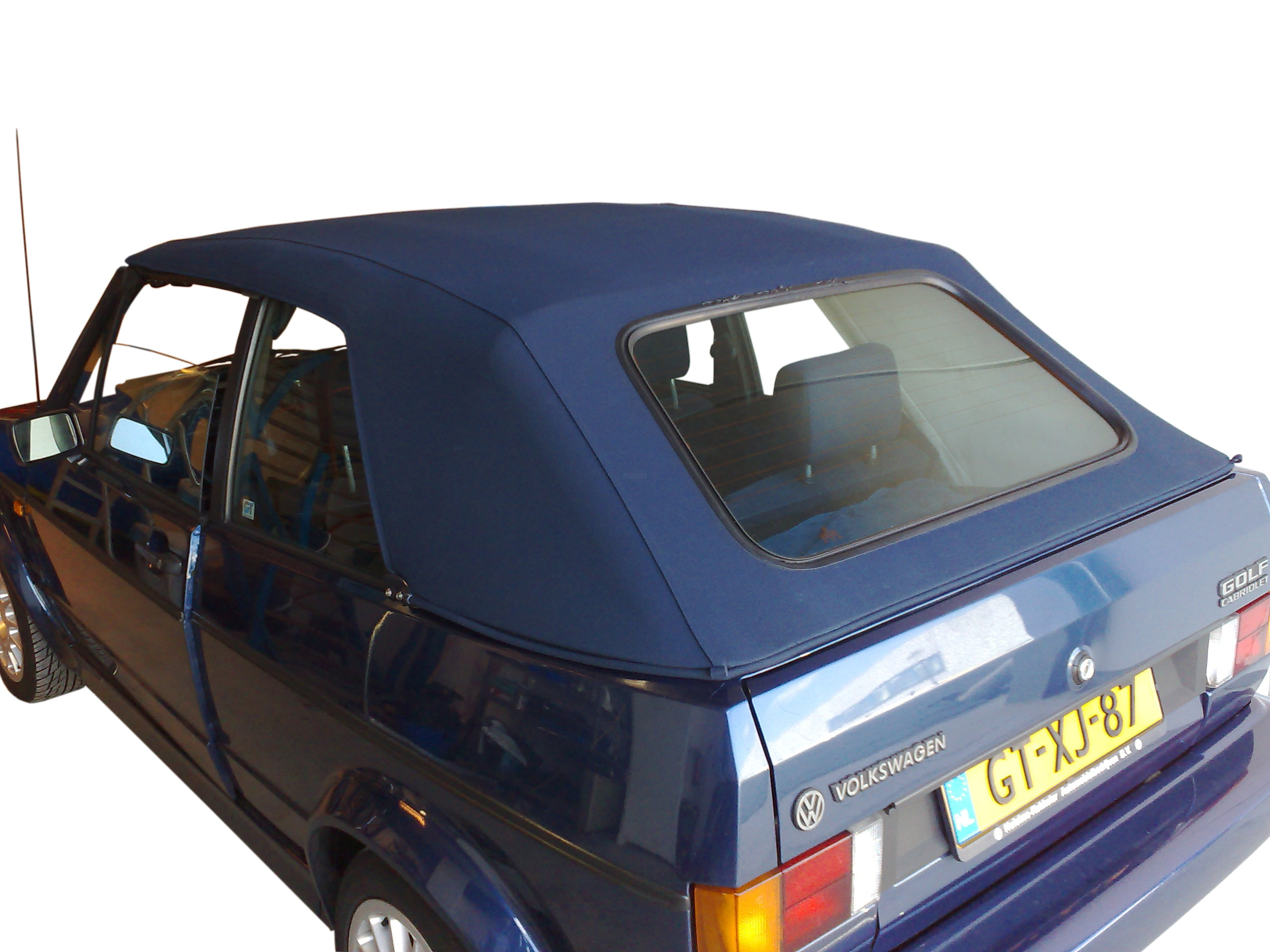 Tankdeckel Cover Abdeckung Chrom für VW Golf 1 / Golf 1 Cabrio
