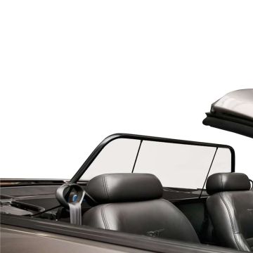 Ford Mustang IV SN-95 Aluminium Wind Deflector - Black 1994-2004