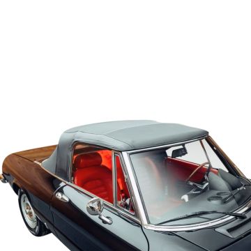 Alfa Romeo Spider 105-115 Fastback (1971-1994) Vinyl hood with Vinyl window