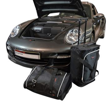 Porsche 911 (997) 2004-2012 Car-Bags travel bags (2WD + 4WD with CD changer in luggage space)